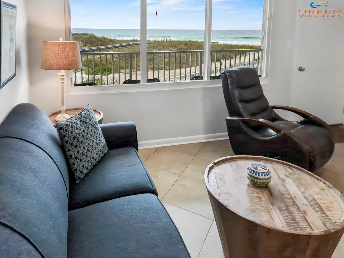 Is9-Cozy Upstairs Beachfront Condo - King Beds Форт Уолтън Бийч Екстериор снимка
